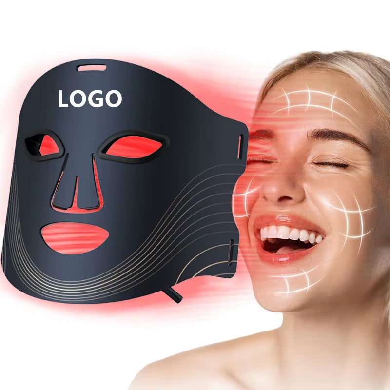 Zenvyra LED Red Light Therapy Mask – Rechargeable Silicone Facial Treatment